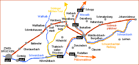 Radweg Sdwestpfalztour