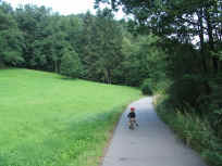 Radweg im Klappertal bei Waldfischbach